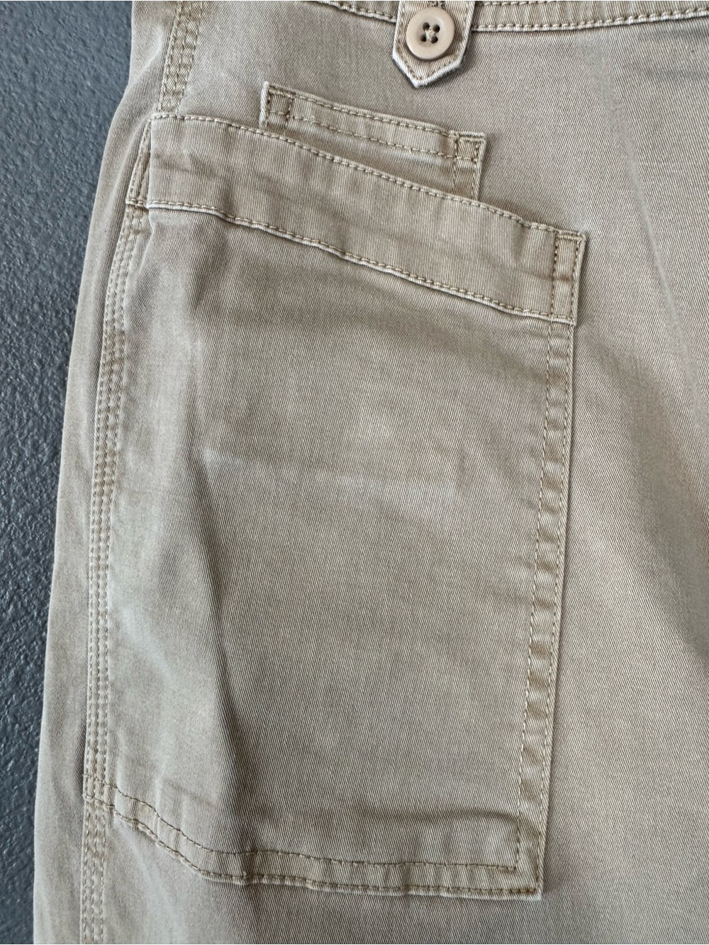 Sundance Beige/Tan Cargo Utility Pants - Picture 5 of 10